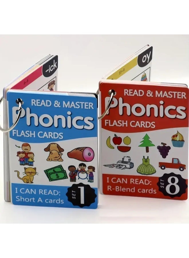 كليكو ٦٧ بطاقة تعليمية لتعليم الصوتيات للأطفال - بطاقات لتعليم الحروف الأبجدية والقراءة المبكرة مع صور - مجموعة بطاقات تعليمية لمرحلة ما قبل المدرسة والتعلم المنزلي - Image 1